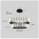 Modern Simplicity LED Pendant Light Chandelier for Living Room Dining Kitchen - Ljojo