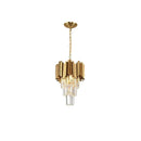 K9 Crystal Gold Chrome Chandelier - Luxury LED Ceiling Fixture for Living Room by Ljojo