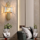 Nordic Luxury Crystal Wall Lamp Sconce Light for Living Room by Ljojo
