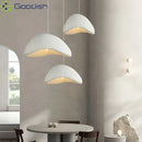 Ljojo Modern Nordic Brim Resin LED Pendant Light Chandelier for Home Decor