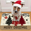 Christmas Tree Printed Non-Slip Floor Mat for Home, Bathroom & Kitchen by Ljojo