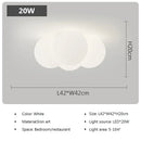 Milky White Glass Ball Chandelier for Living Room by Ljojo