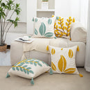 Bohemian Moroccan Velvet Embroidered Cushion Cover by Ljojo