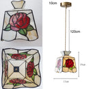 LED Tiffany Hanging Light Chandelier Modern Ceiling Lamp by Ljojo for Home Decoration
