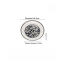 Ljojo Medieval Ceramic Plates for High-End Dining Experience
