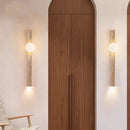 LED Strip Wall Lamp Yellow Hole Stone Bedroom Cream Style High-End Home Decoration Staircase Lighting - Ljojo
