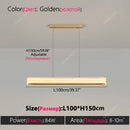 Ljojo LED Gallery Pendant Light for Home Decor, Living Room, Bedroom, Dining Room