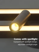 Ljojo Long LED Ceiling Light, Modern Design, Indoor Lighting Fixture