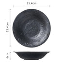 Ljojo Matte Ceramic Deep Plate Set - Restaurant Quality Tableware