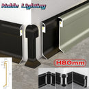 Ljojo LED Skirting Line Aluminum Profile for Customized Backlight Channel