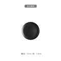 Ljojo Matte Ceramic Steak Plate, Nordic Style, Scratch Resistant, Western Food Tray
