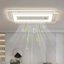 Ljojo Modern Quiet Ceiling Fan with Led Light Control for Bedroom and Living Room