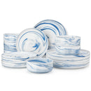 Ljojo 18/36-Piece Ceramic Dinnerware Set for 6/12, Plates, Bowls, Tableware