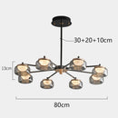 Ljojo LED Pendant Chandelier for Living Room Bedroom Dining Room Decor