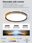 Ljojo Master Bedroom Ceiling LED Lamp - Modern, High-End, Ultra-Thin Design