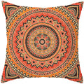 Ljojo Mandala Print Square Pillowcase - Home Decor Cushion Cover