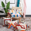 Boho Tufted Tassel Pillowcase | Ljojo Cotton Cushion Cover