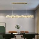 Ljojo Luxury Crystal Chandelier for Dining Room and Kitchen Lighting