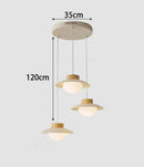 Ljojo LED Staircase Chandeliers - Modern Home Decor Pendant Light for Living Room