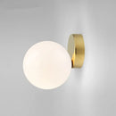 Golden Glass Ball Ceiling Lamp for Home Decor by Ljojo