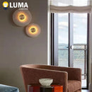 Ljojo Alabaster Stone LED Wall Sconce Light for Foyer Staircase Decor