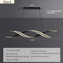 Ljojo Modern LED Pendant Light for Dining Room - Minimalist Chandelier for Home Decoration