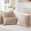 Chenille Throw Pillow Cover 30x50cm Velvet Luxury Cushions for Sofa Bed - Ljojo