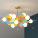 Ljojo Luxury Sphere Chandelier for Living Room, Restaurant, Bedroom