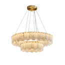 Ljojo Luxury Marble LED Chandelier for Dining Room