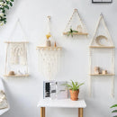Ljojo™ Macrame Floating Wall Shelf for Modern Home Decor