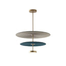 Ljojo Circular Art Decoration Fabric Pendant Light Modern Minimalist Creative Danish Designer Bedroom Dining Room