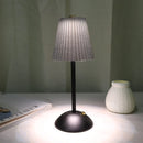 LED Nordic pleated desk lamp charging touch adjustable night light for bedroom, bar, coffee shop by Ljojo