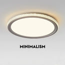 Ljojo Crystal Round LED Ceiling Light | Dimmable Bedroom Study Room Lamp Indoor Lighting