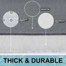 Ljojo Memory Foam Bathroom Mat Non Slip Shower Rug Soft Absorbent Floor Mat