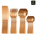 Ljojo 1010 Round Handle Cutlery Set - Ideal for Wedding, Party, Hotel