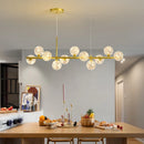 Modern Glass Ball Dining Room Chandelier Pendant Lamp by Ljojo - Stylish Home Decor Lighting