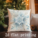 Christmas Animals & Snowflake Printed Pillow Covers by Ljojo - Sofa, Bedroom, Car Decor