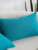 Ljojo Linen Cushion Cover 45x45cm 30x30cm for Sofa Living Room Car