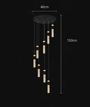 Ljojo LED Ring Pendant Light for Modern Home Decor and Indoor Lighting