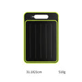 Ljojo 4-in-1 Black Double-sided Chopping Board with Knife - Kitchen Accessory