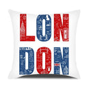 Ljojo London Guard Street Scene Cushion Cover - Cute Cartoon Design