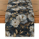 Ljojo 3D Effect Floral Table Runner for Farmhouse Dining Decor