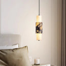 Art Deco LED Pendant Light Dimmable Real Marble White Acrylic for Restaurant Kitchen Bedroom by Ljojo