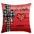 Ljojo Love Bowknot Dwarf Pillowcase - Sweet Romantic Home Decor