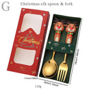 Ljojo 2-Piece Gold Cutlery Set in Gift Box