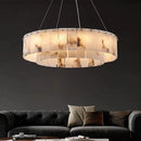 New Marble Pattern LED Chandelier Modern Suspension Lighting for Living Room by Ljojo