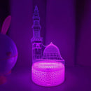 Ljojo 3D Castle Night Light | USB Powered Creative Home Decor for Living Rooms and Bedrooms