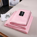 Ljojo Luxury Silk Quilt Queen Comforter Ultra-Soft Spring/Summer Satin Quilted High-End