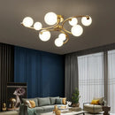 Glass Ceiling Lamp Pendant Light for Living Room by Ljojo - Stylish Modern Lighting Option