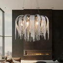 Ljojo Modern Luxury Tassel LED Pendant Lights Chandelier - Elegant Home Decor Luminaire